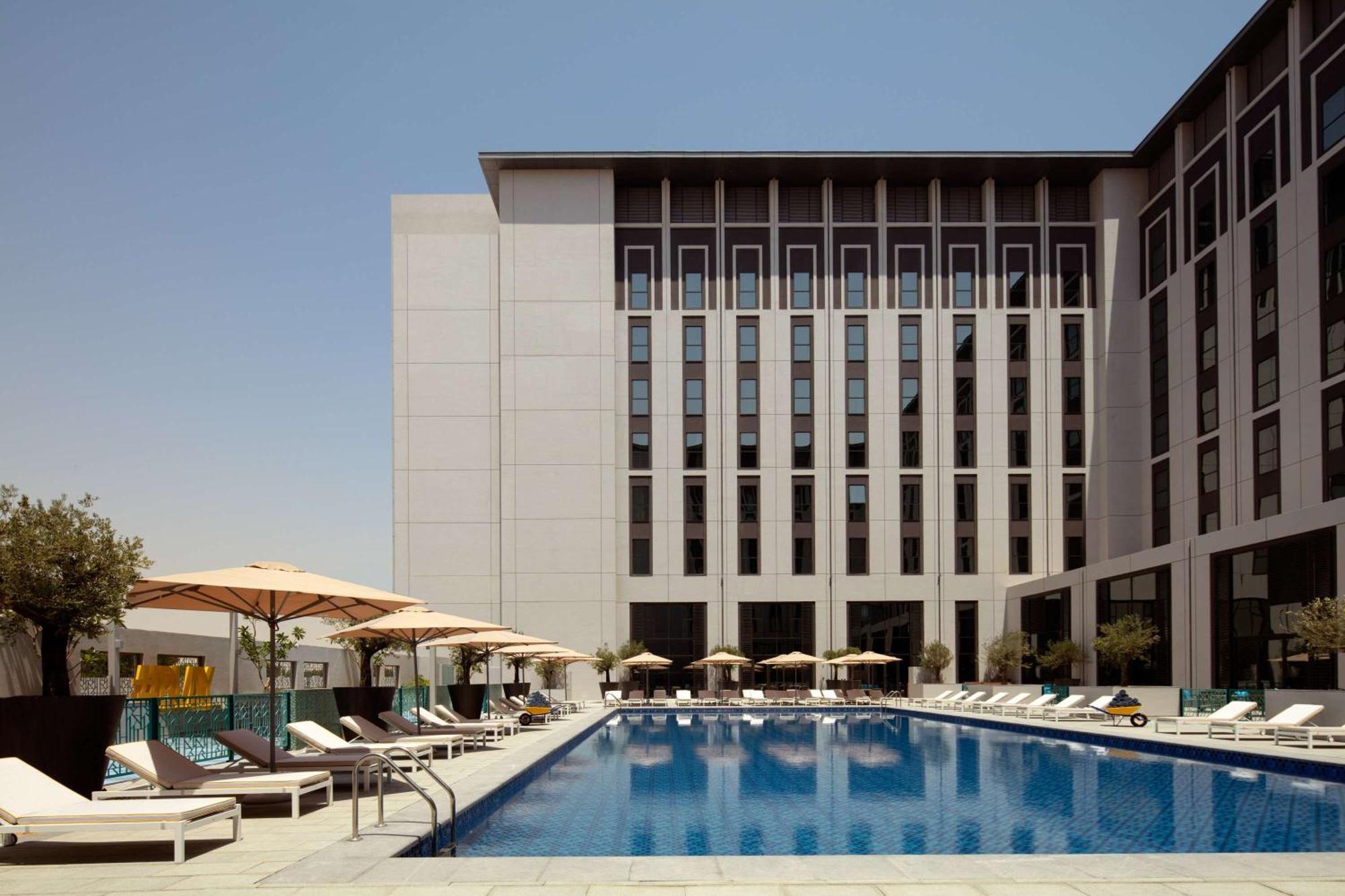 Hotel Rove At The Park Dubaj Exteriér fotografie